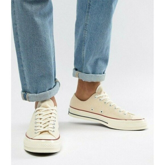 Mens Converse Chuck Taylor All Star 70 Low Top Parchment White 162062C SIZE 11.5 - Picture 1 of 16